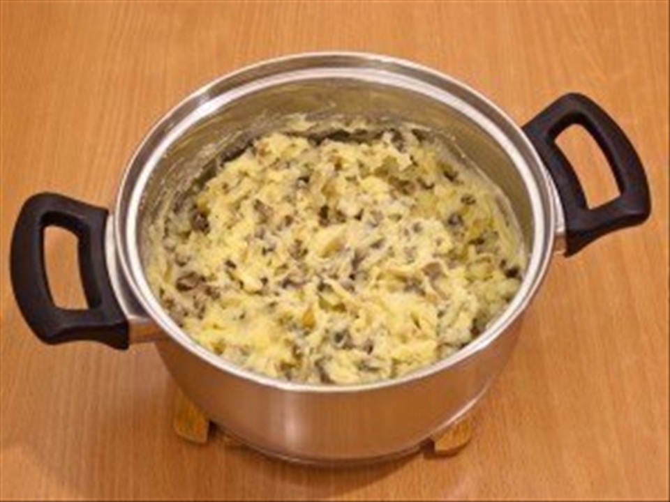 puree with mushrooms