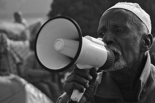 Cultural diversity in Turkey allows a muezzin to call for prayer