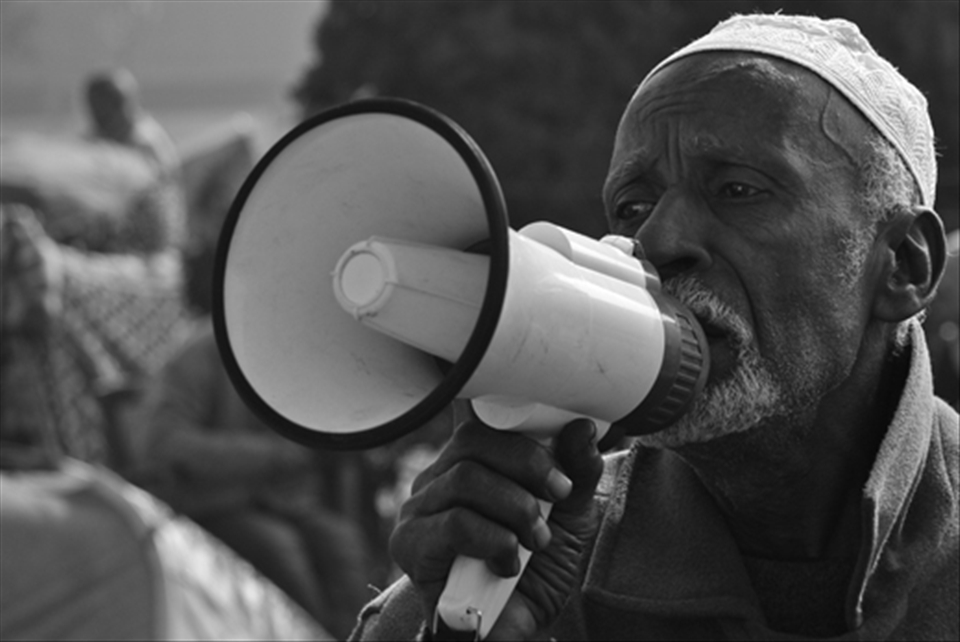 Cultural diversity in Turkey allows a muezzin to call for prayer