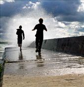 Bearing the storm, Danger ahead, Port Elgin Ontario: by kyrah, Views[312]