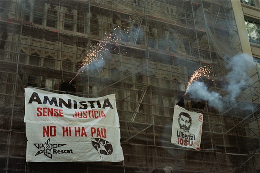 National Catalonia Day erupts as the demonstrations escalate. 