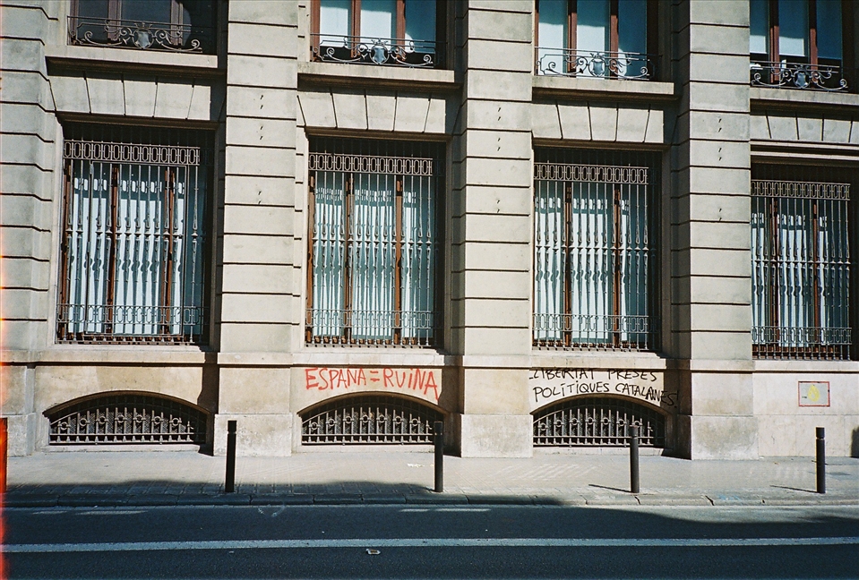 The crowds disperse, leaving behind a trail of anger and destruction. 