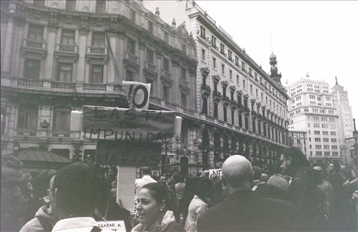 Austerity measures in Spain cause citizens to take to the streets in protest