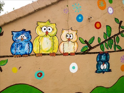 Mural at the CEDEI School