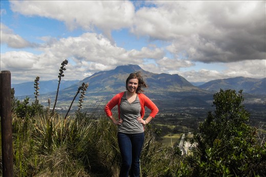 Hike at Cuicocha at 10,353 feet