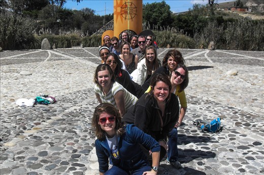 The group at the equator