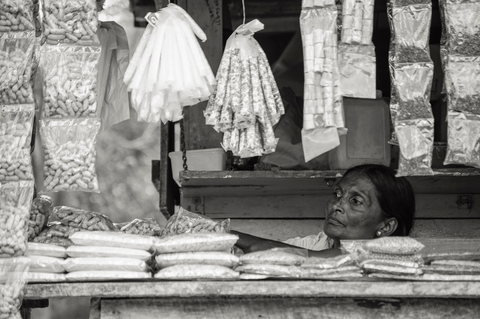 For this lady peace of mind is far far away. As a street vendor, near the “stupa” she awaits the visit of another customer before the break of day hoping to earn a few rupees more to feed her children. For them stupa becomes a symbol of hope at times regret.
As She looks at the customer, who came to kiosk next to her’s, Maybe… she is envying the fact that her “Hopes and dreams” will have to wait within the space, a little bit longer….
