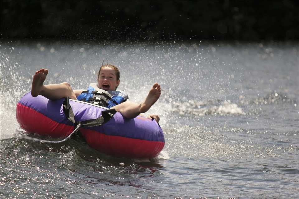 A great part of adventure is taking risks. And tubing with family who try and make you constantly wipe out, is definitely a risk worth taking.