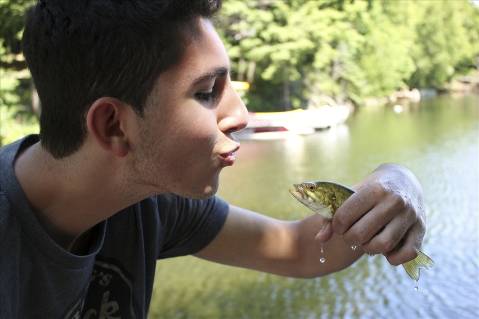 As a child, my father taught me how to fish. It's one of those childhood memories that you keep close to your heart. So when you're able to teach others and carry them into the simple adventures of your life, you appreciate those who gave you those adventures to begin with. 