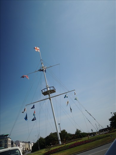 Flags in St Peter Port