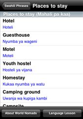 A screenshot from our Swahili language guide: by language-guides, Views[698]
