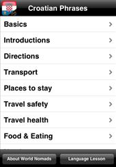 A screenshot from our Croatian language guide: by language-guides, Views[487]