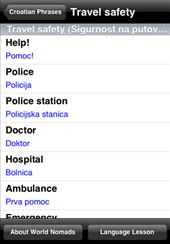 A screenshot from our Croatian language guide: by language-guides, Views[461]