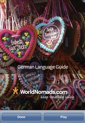 A screenshot from our German language guide application for iPhone & iPod touch: by language-guides, Views[15560]