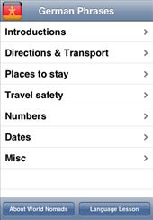 A screenshot from our German language guide: by language-guides, Views[514]