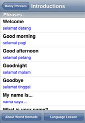 A screenshot from our Malay language guide: by language-guides, Views[866]