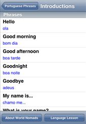 A screenshot from our Portuguese language guide: by language-guides, Views[1198]