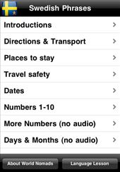 A screenshot from our Swedish language guide: by language-guides, Views[476]