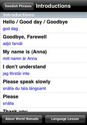 A screenshot from our Swedish language guide: by language-guides, Views[493]
