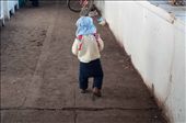 A young boy playing and running in the market isles. San Pedro Markets, Cuzco, Peru. : by laramer, Views[446]