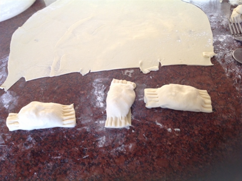 Keep doing the process until all cheese is used