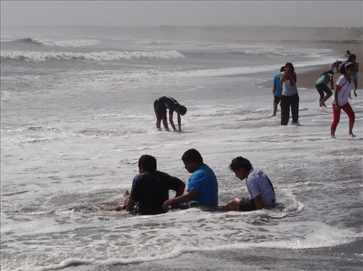 Water - joy bringer around the Earth. Sitting in waves and getting some kilos of sand in your pants is only one way. What did you do?