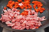 you fry the chorizo and bacon together: by latingirl, Views[293]