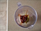 you blend together the fried chorizo, and bacon with the Chipotle and Rajas Cans: by latingirl, Views[389]