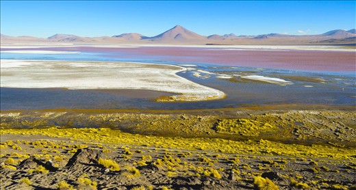 The stunning Red Lagoon - freezing cold but oh so beautiful