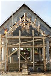 Workers smile and continue work in a break in the weather: by lauraborrowdale, Views[211]
