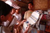 This is one of the typical Sasak motifs which explain about their life.: by lauravalencia, Views[282]