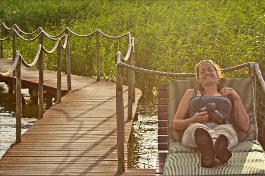 Ghost Mountain Inn dock