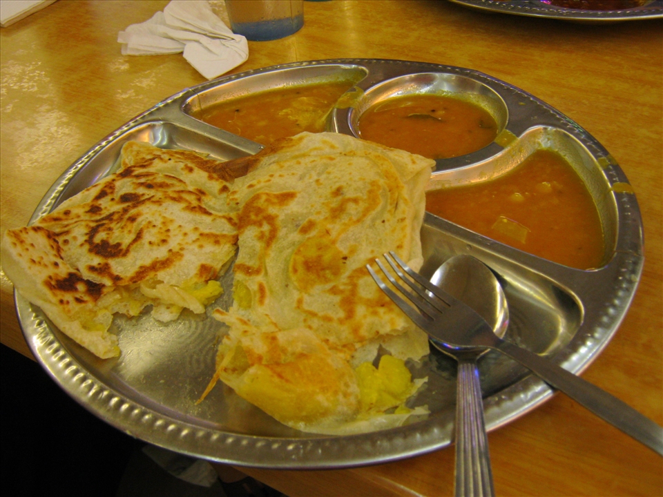 Roti Canai with Kari