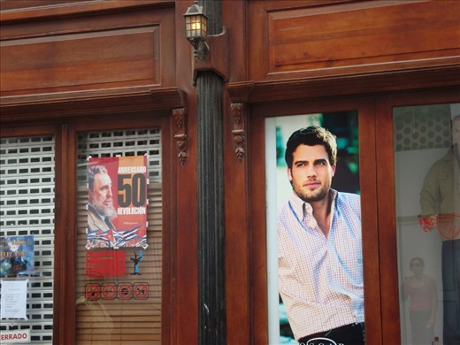 Although, life in Cuba seems to be frozen at the time of the revolution's victory, since the mid-nineties modernity is creeping very slowly into Cubans' life. This shot shows the contrast of two generations. I think time only goes forward!
