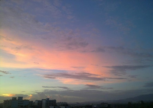 An evening after showers