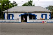 This is a peaceful police station in Kingston, which has the highest rates of gun crime in the world.: by leoncinosimba, Views[519]