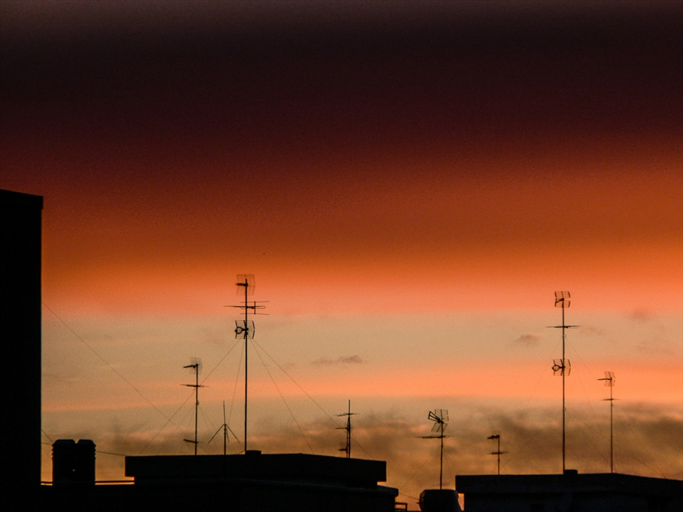 Every time the sun went down upon our house