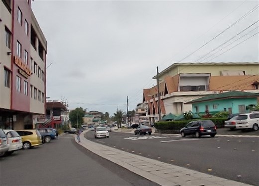 Koror Main Street - post peak hour