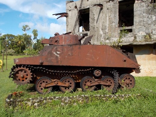Old War Tank
