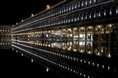 'Swan Song', shot in St Mark's Square, Venice, Italy. This, to me, is a beautiful but sad image. The ironic nature of what this shot documents prompted it's title, Swan Song. The rising tides in the Italian lagoon are seriously threatening the future of Venice. Yet it is the high tide in this scene that made this shot possible. Ironically the small orchestra on the band stand in this scene had been playing the theme song from the Titanic film but had to stop due to the rising water levels. Never before had I felt such a sense of being in the right place at the right time to adsorb and witness such a memorable scene. : by lewisdhtolputt, Views[1690]