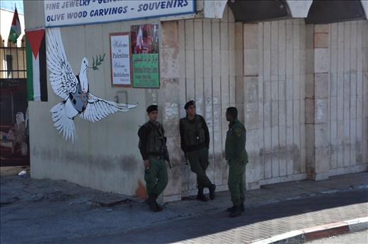 Entering in Palestine