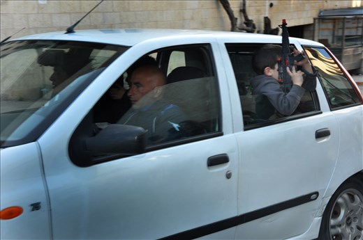 Children on the streets of Palestine