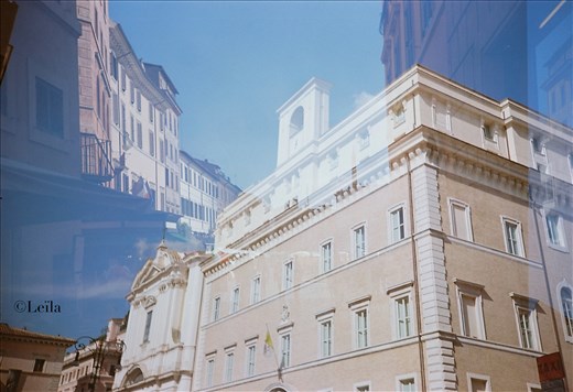 The beauty of double exposure