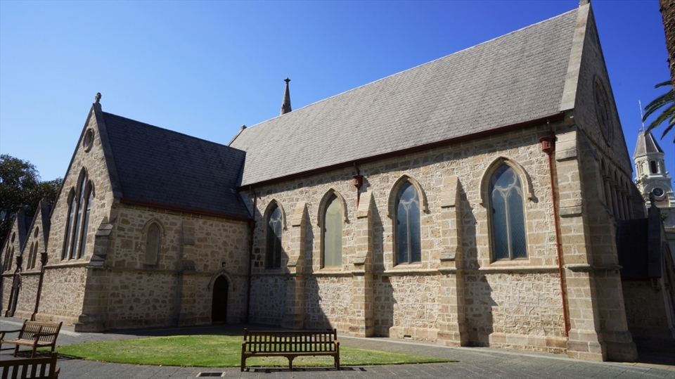 Amen. One of many old churches dotted around the town.