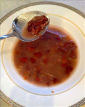 boil in saute vegetables with rice and add egg, stir well: by lidiyachikalova, Views[227]