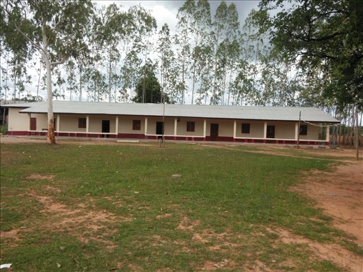 New school built by MannaWorldWide in Village