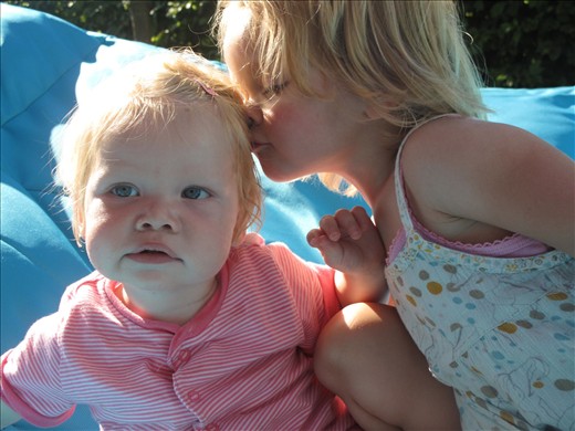 For me Zeeland is inextricably linked to family. This is a family portrait from two typically dutch girls. 