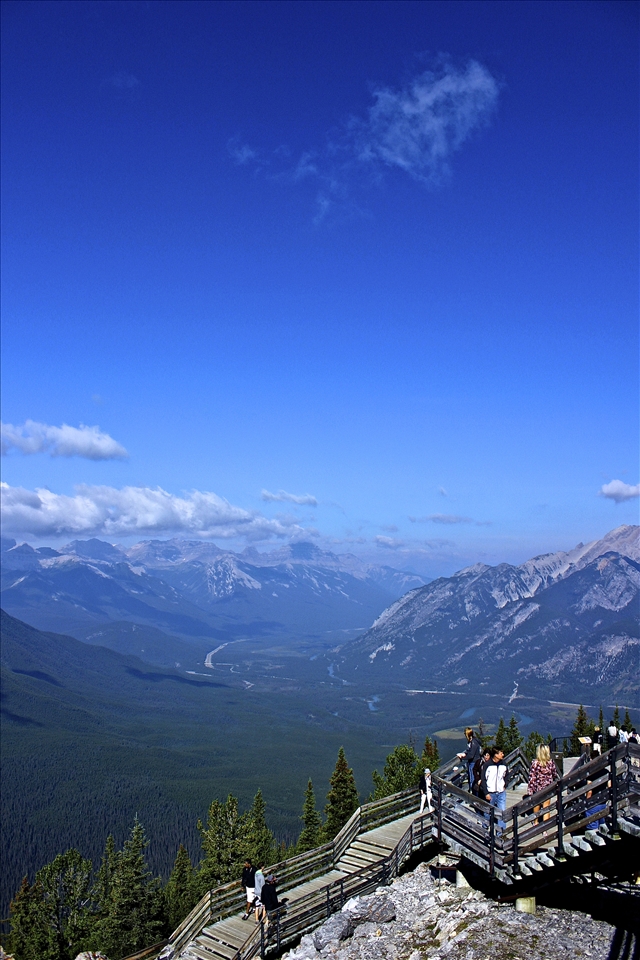 After a 2 hour hike, the view was spectacular!