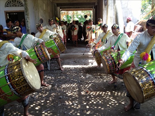Traditional Sasak music and dance