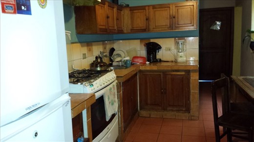Kitchen at hostal